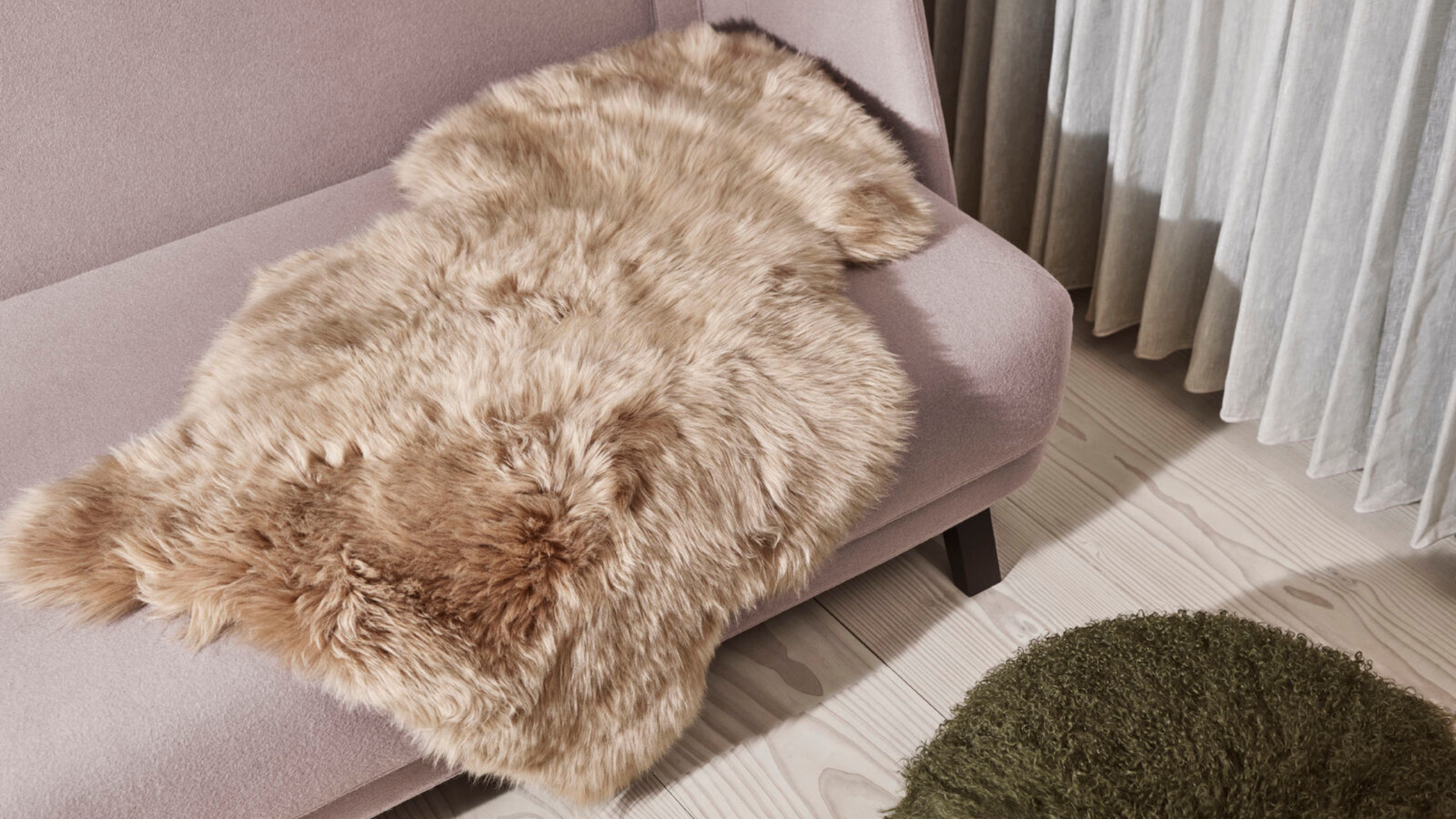 Testgewinnendes Lammfell von Natures Collection