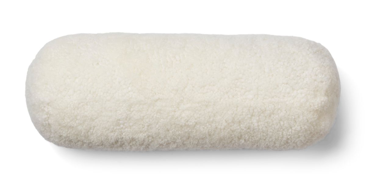 Bolsterkissen | Kurzhaar | Neuseeland | D20xL52 cm Weiß