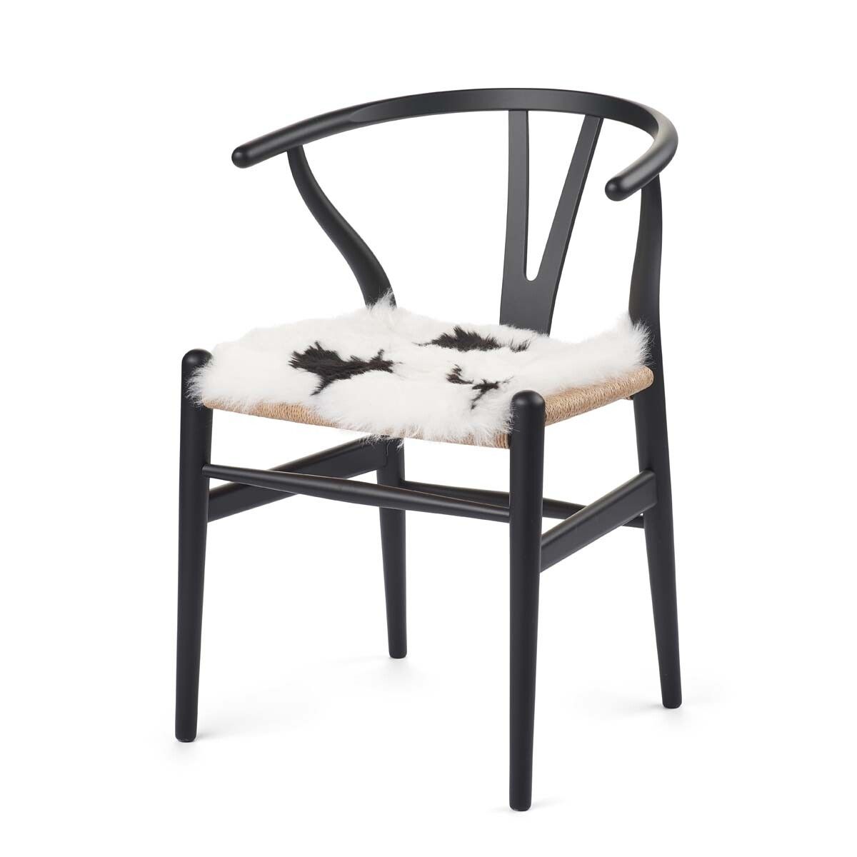 Lammfell Stuhlauflage | Kurzhaar | Island | 40x40 cm