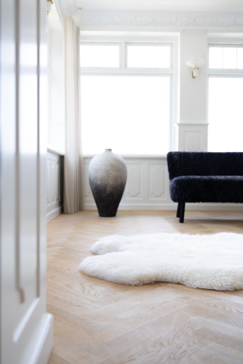 Emanuel 3-Sitzer Sofa | Dreisitzer | Design Möbel Schwarz