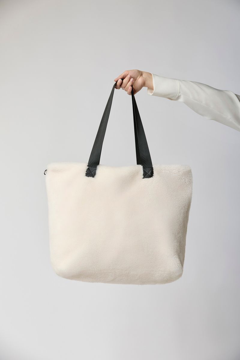 Norma Shopper | Lammfell Weiß