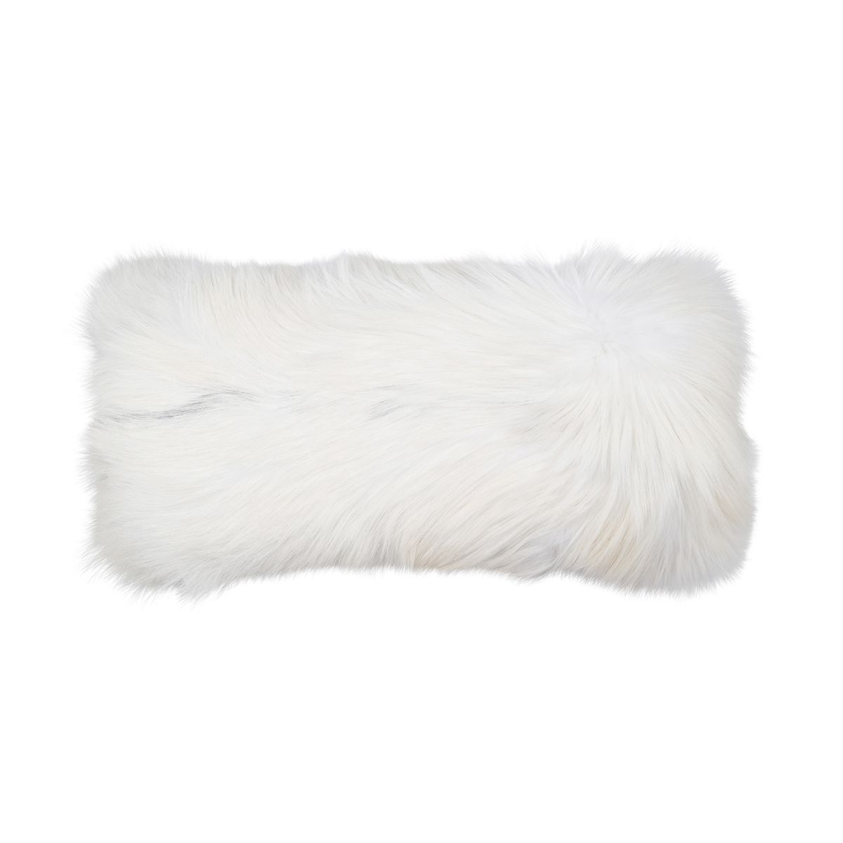 Premium Fuchskissen | Norwegen | Kaschmirrückseite | Arctic Marble Fox | 35x65 cm