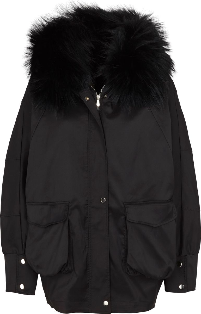 Augusta Parka | Waschbär, Kaninchen