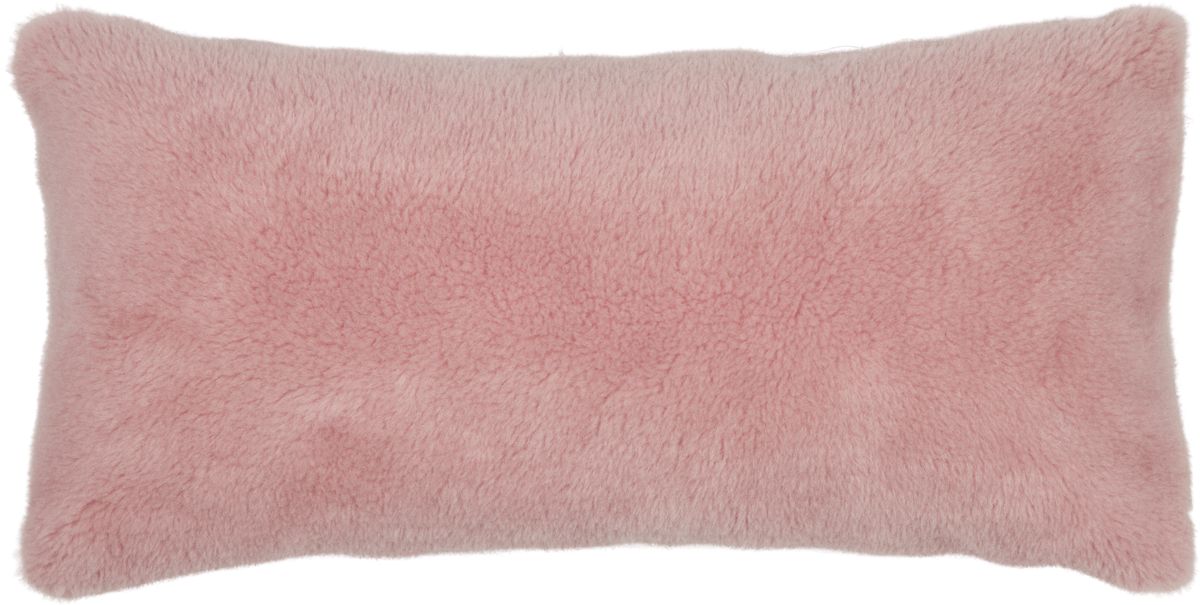 Fellkissen | Neuseeland | 100% Wolle | 28x56 cm Pink