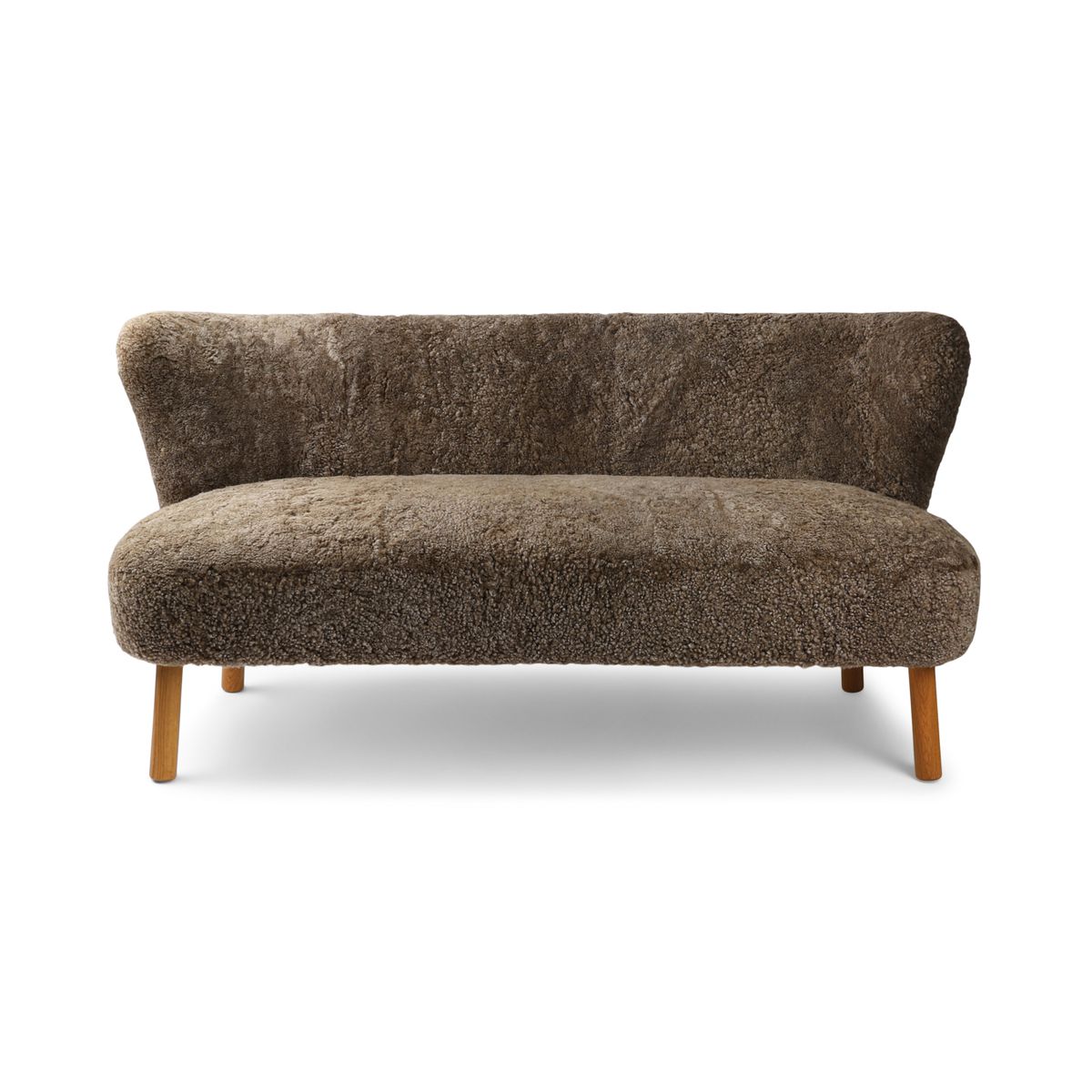 Emanuel 2-Sitzer Sofa | Zweisitzer | Design Möbel Taupe