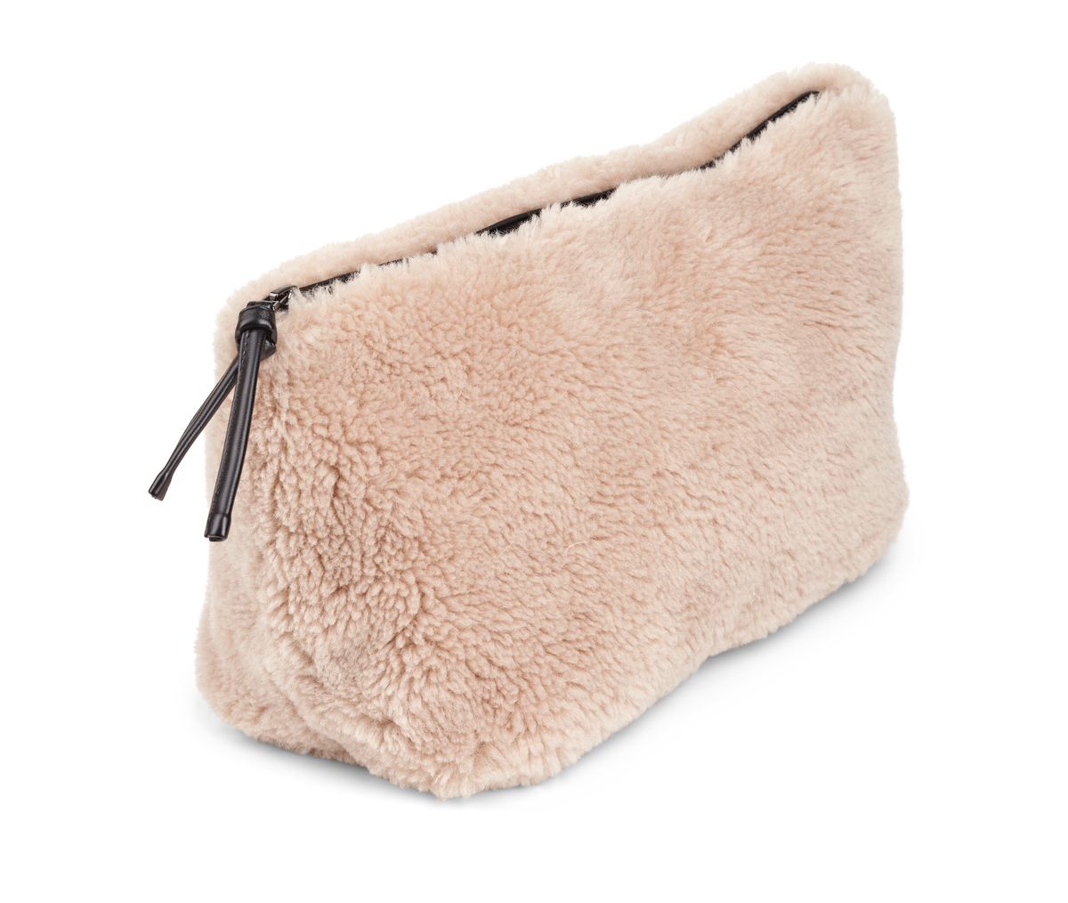 Maxi Havana Clutch | Lammwolle Beige