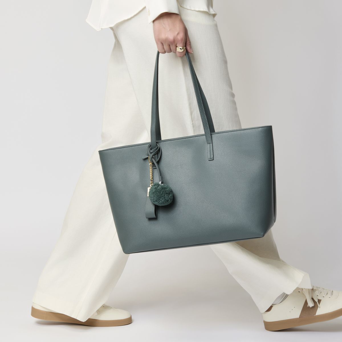 Audrey Shopper | Lammleder Beige