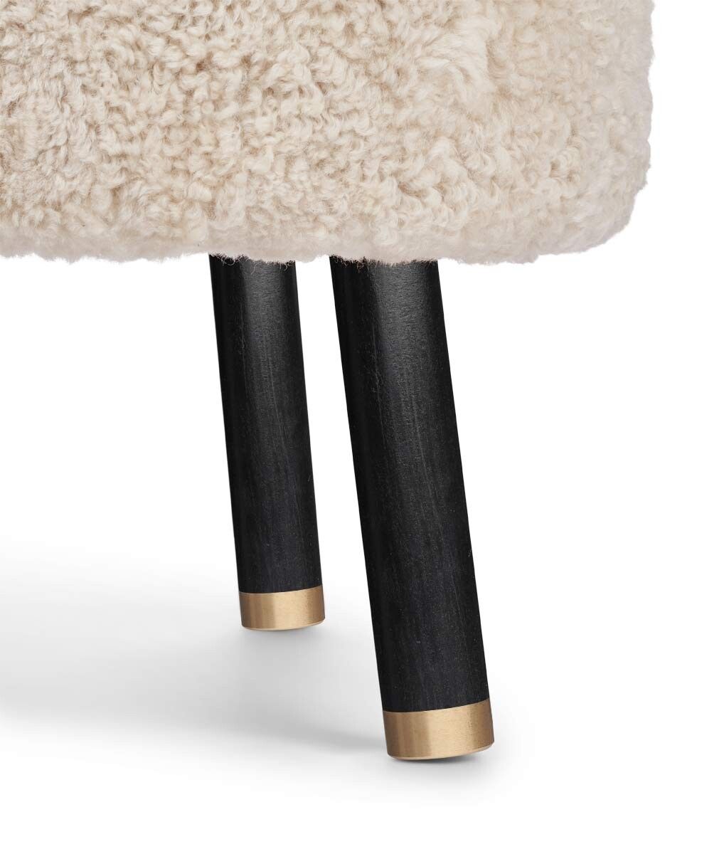 Emil Loungesessel | Kurzhaar | Design Möbel Beige