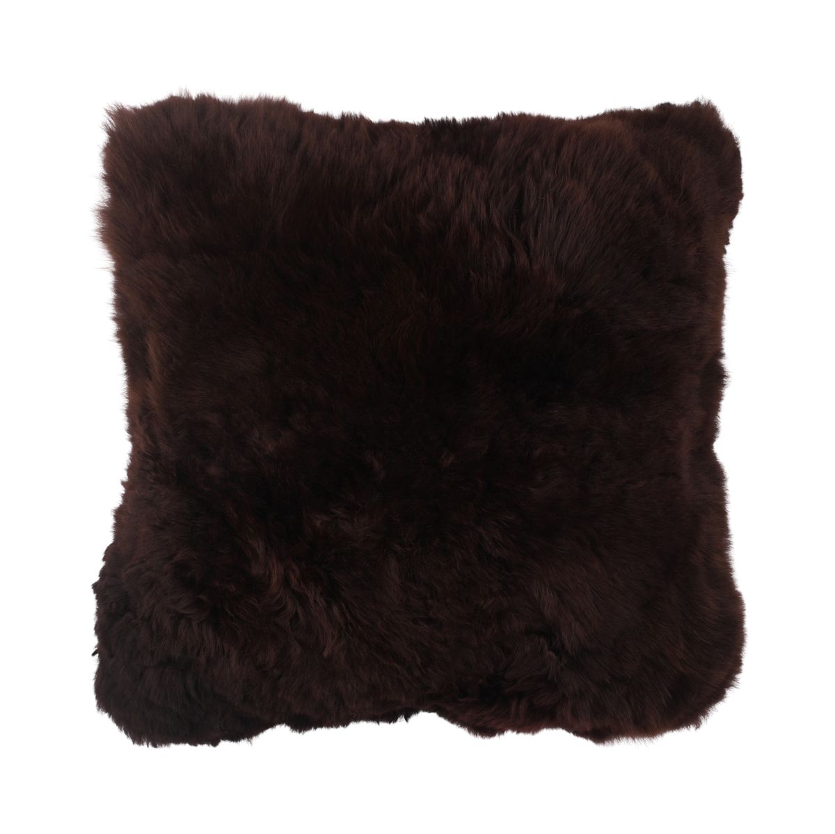 Maxi Float Wollkissen | Alpaka Wolle | Einseitig | 130x180 cm Schokolade