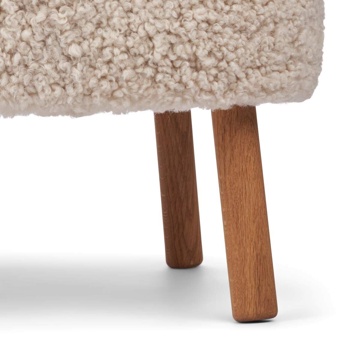Emanuel 2-Sitzer Sofa | Zweisitzer | Design Möbel Perlweiß