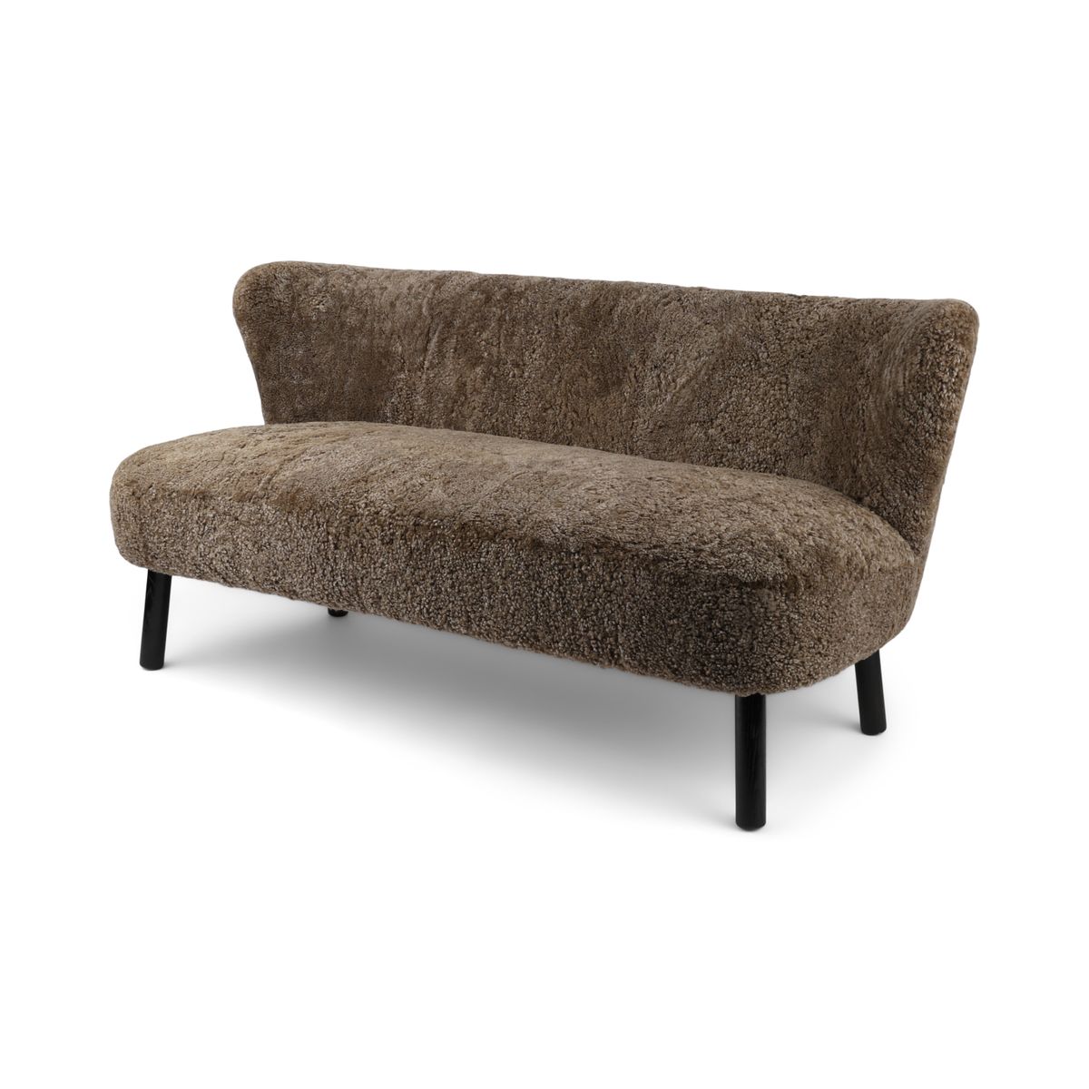 Emanuel 2-Sitzer Sofa | Zweisitzer | Design Möbel Taupe