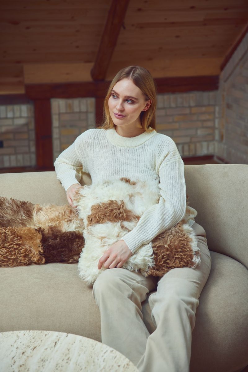Braun/Beige Mix