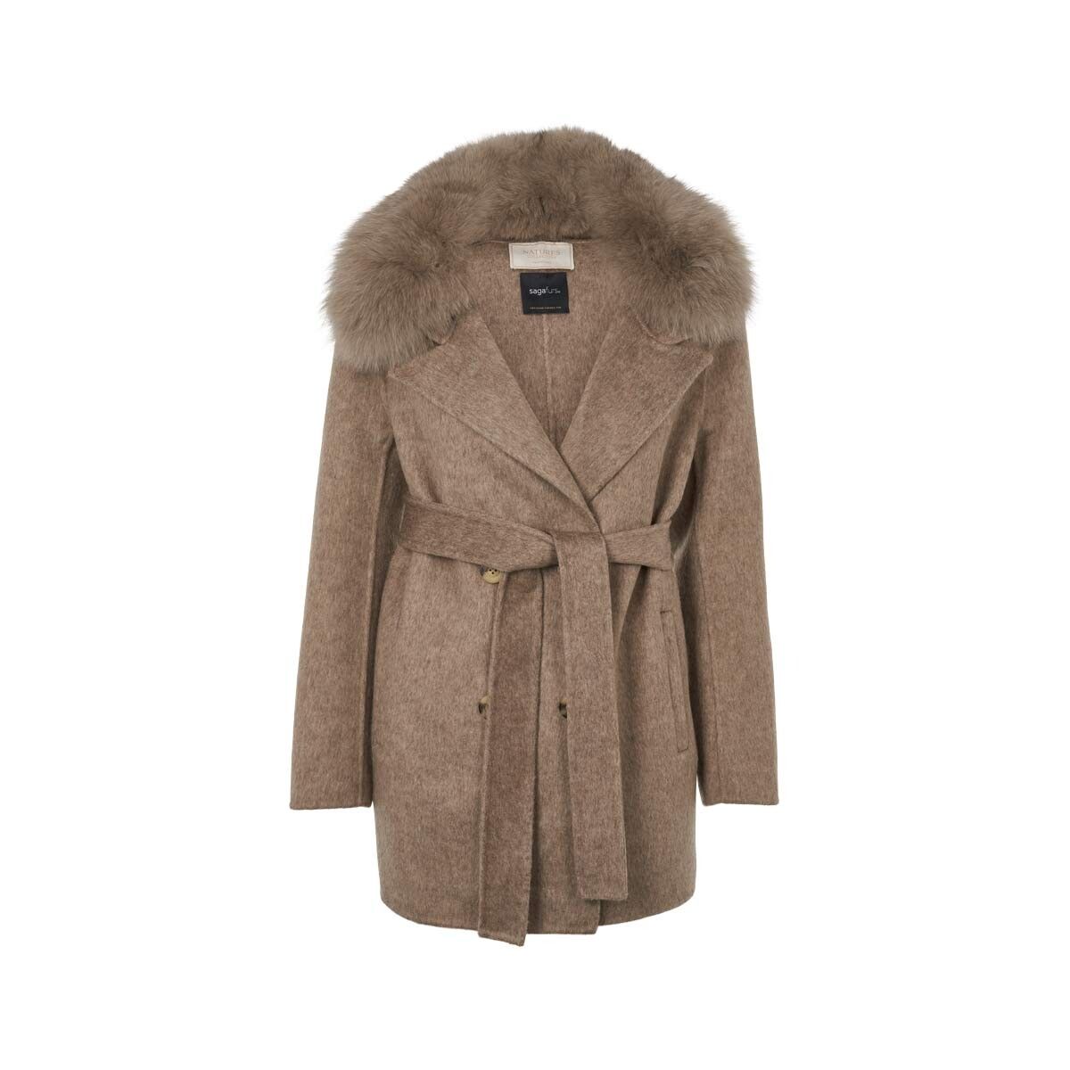 Charlott Jacke | Wolle, Fuchs Taupe