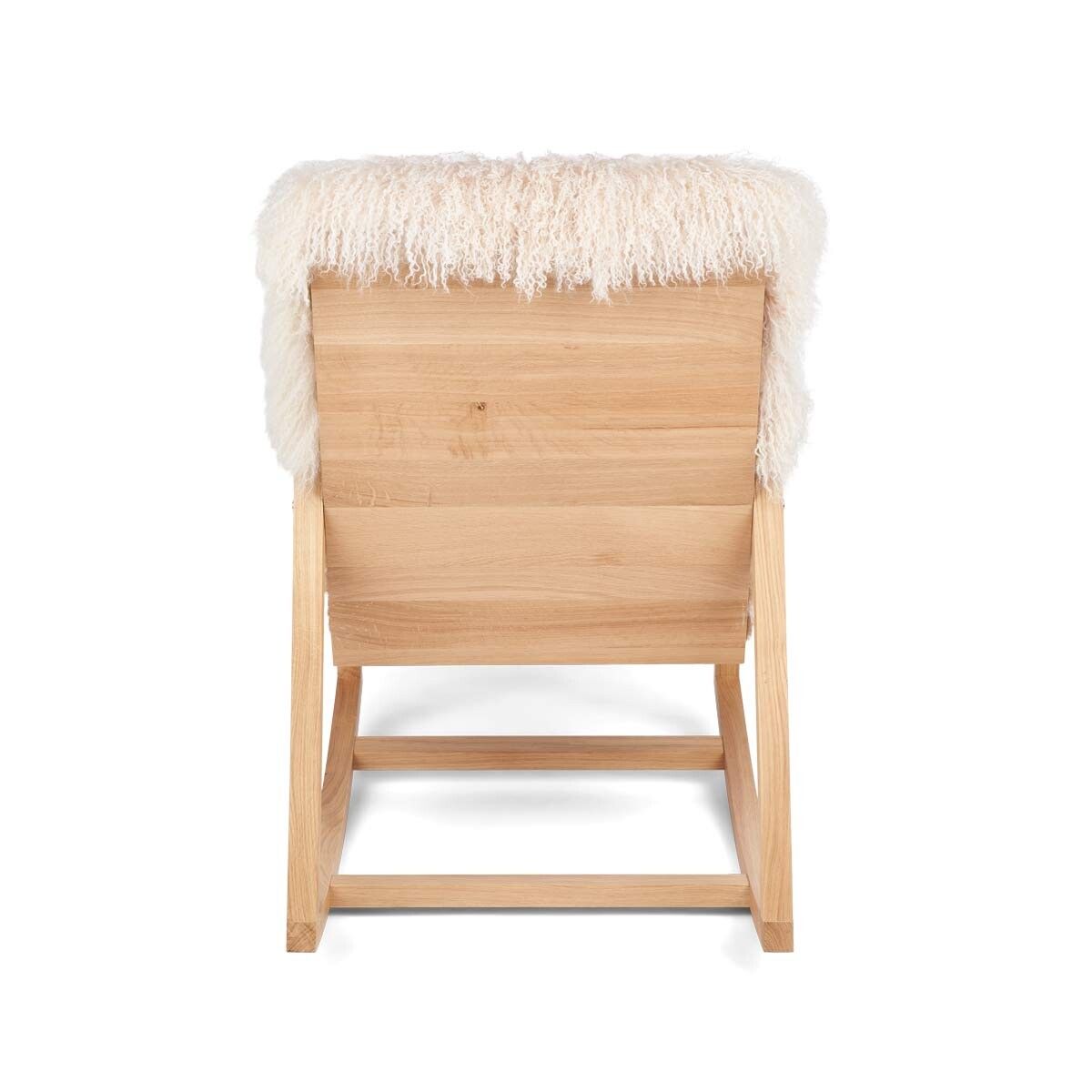 Schaukelstuhl | Tibet Esche natürliches Öl