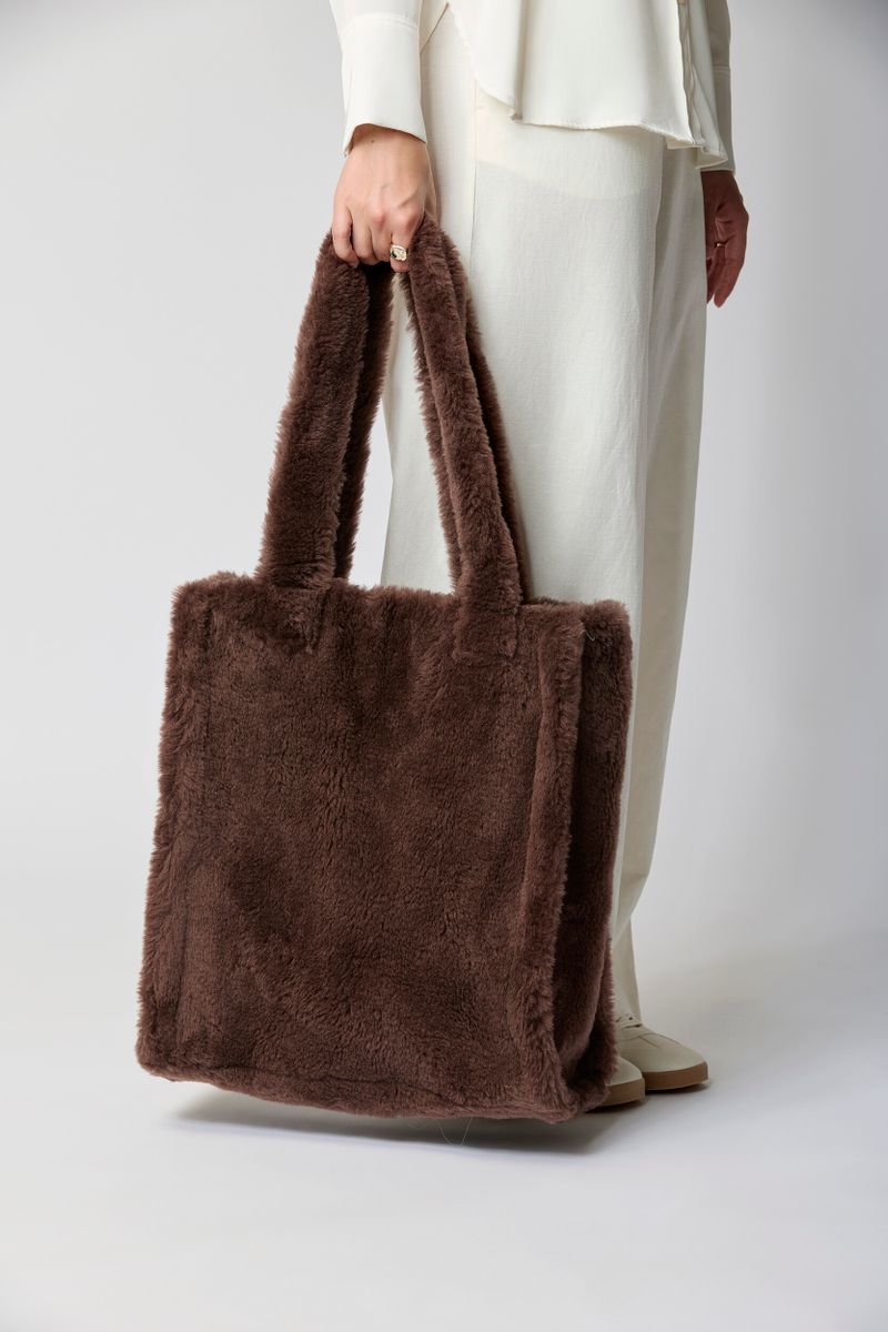 Maxi Glory Shopper | Lammfell Rosine