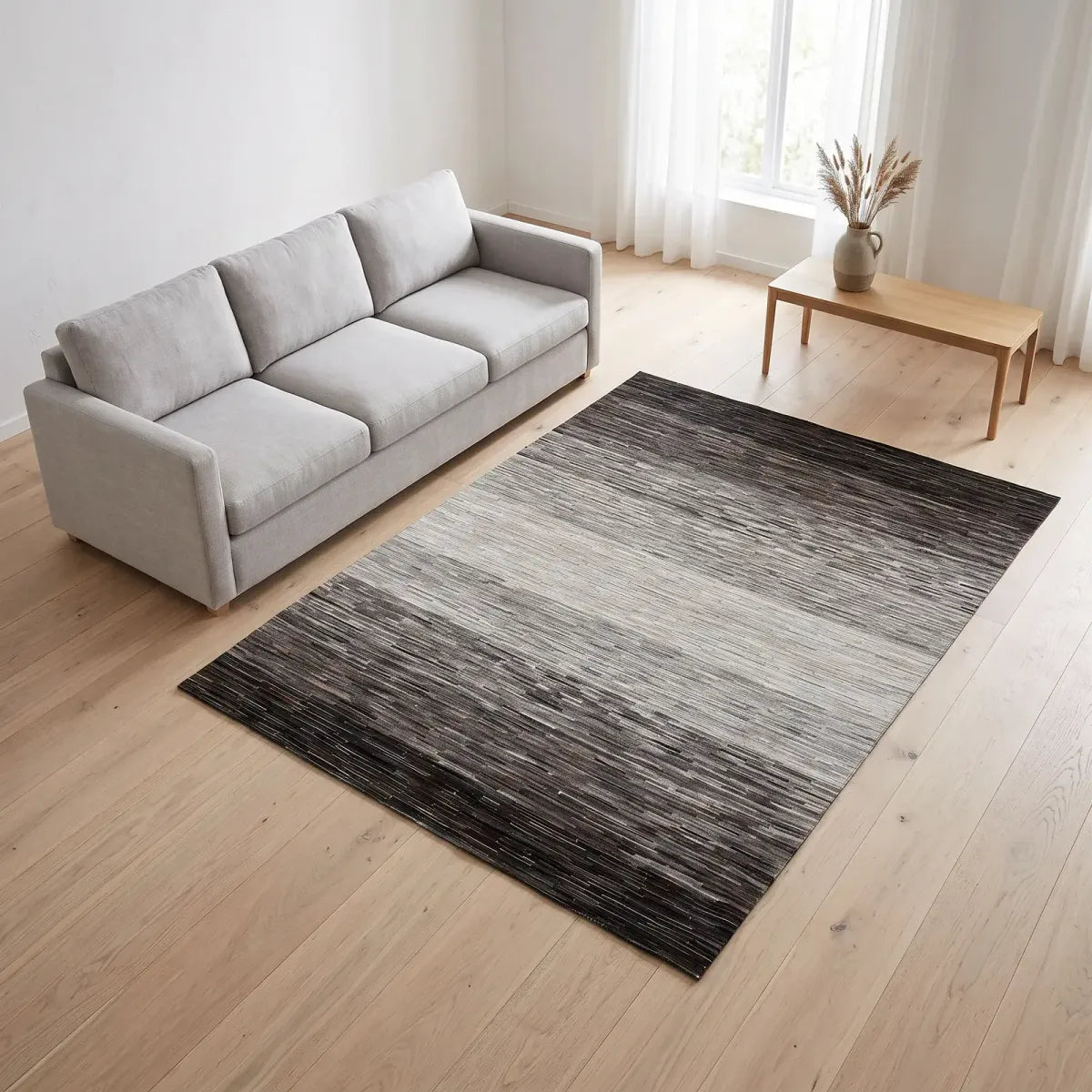 Kuhfell-Teppich mit Farbverlauf-Design | Brasilien | 200x300 cm | 170x240 cm