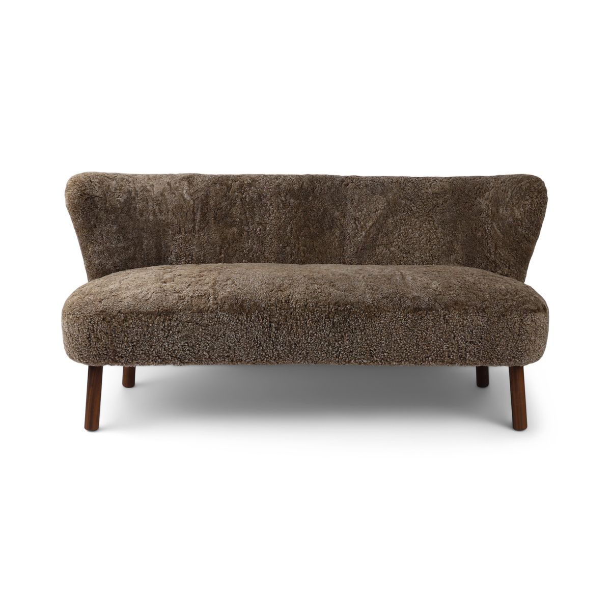 Emanuel 2-Sitzer Sofa | Zweisitzer | Design Möbel Taupe