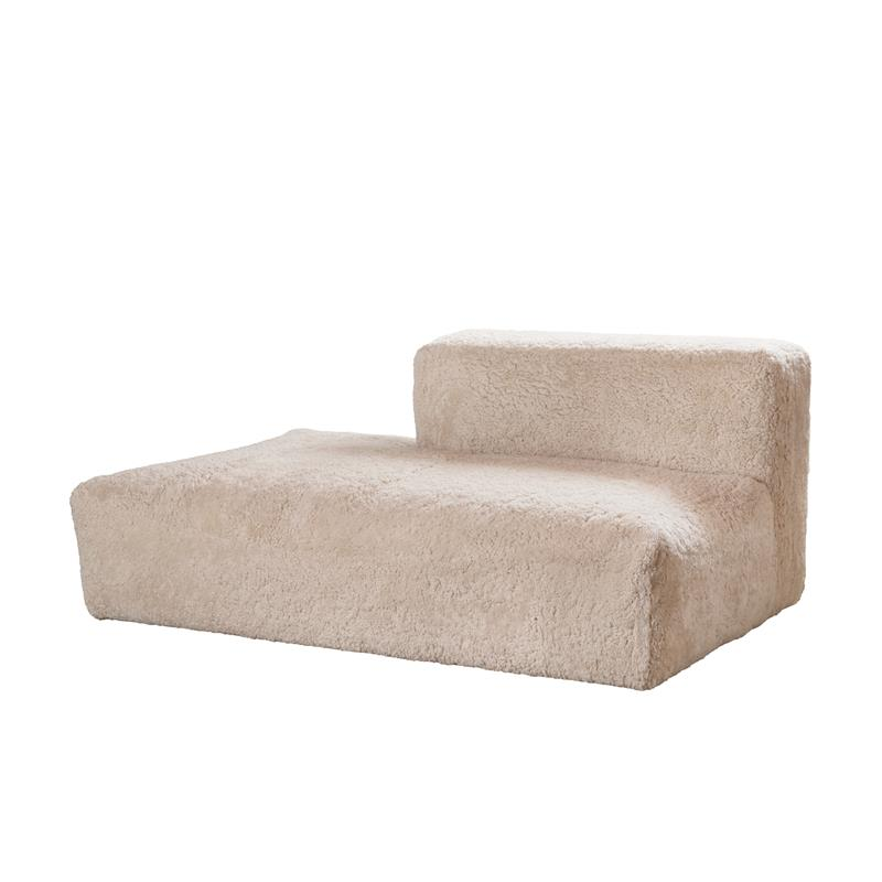 Julian Modulsofa | Eck-, Sitz- und Chaiseloungemodul | Kurzhaar | Neuseeland Beige