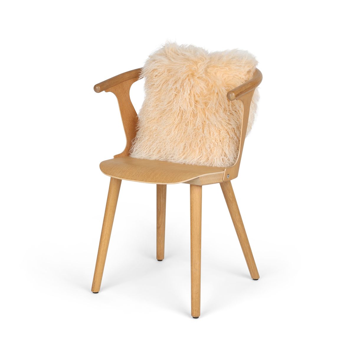 Lammfellkissen | Tibet | 40x40 cm Arctic Sunrise