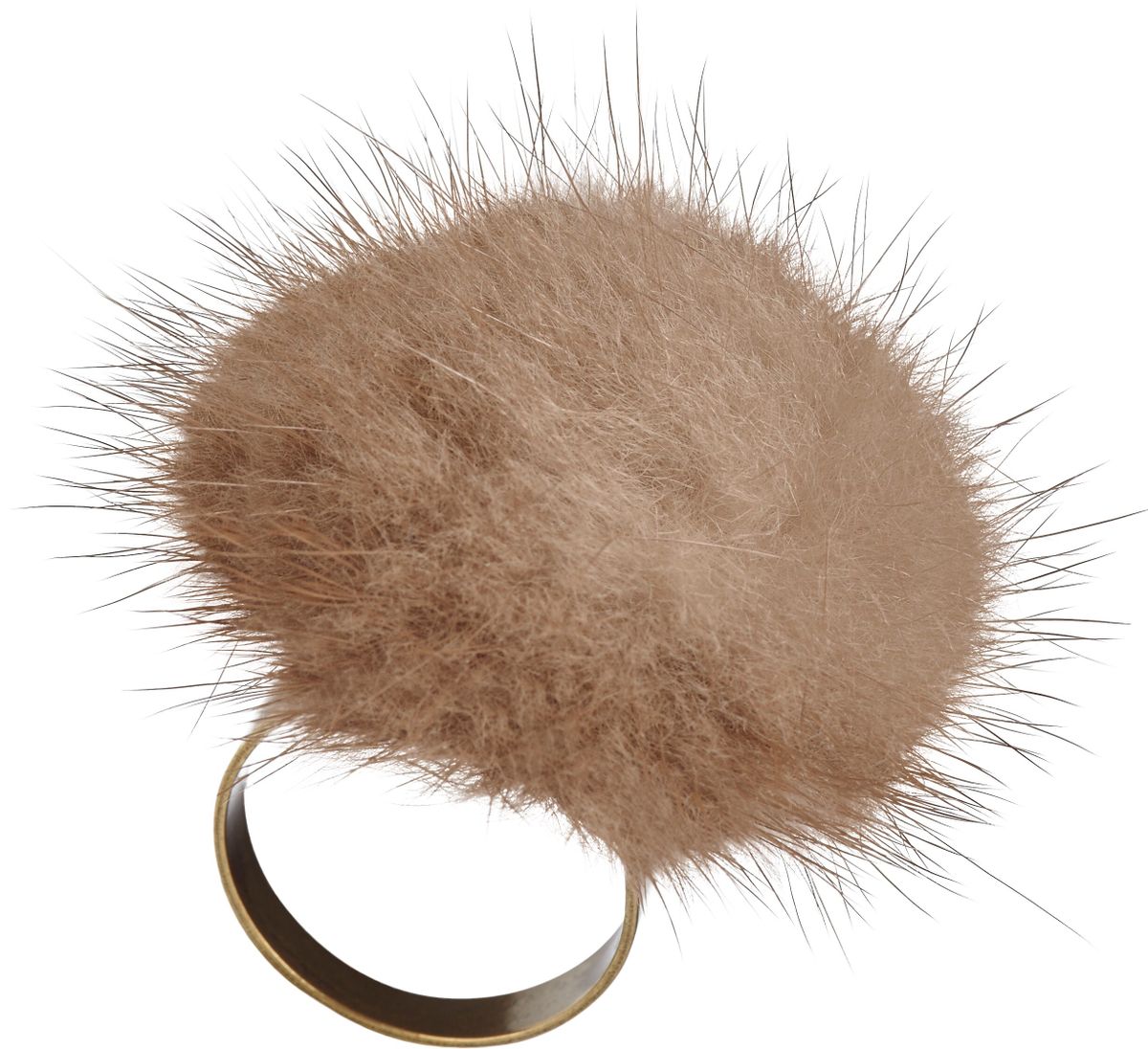 Pompon Ring | Nerz