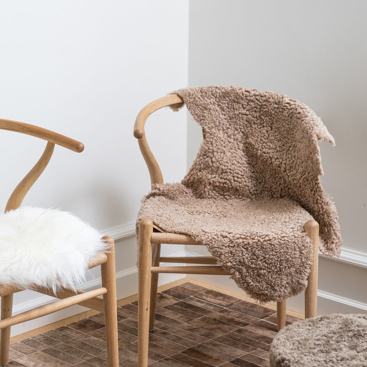 Lammfell | Amerika | Doubleface | 90x60 cm Schwarz