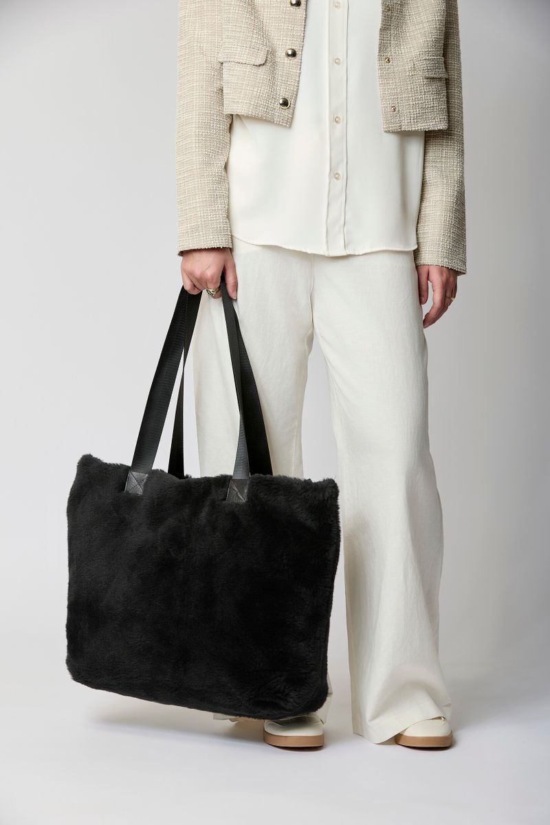 Norma Shopper | Lammfell Schwarz