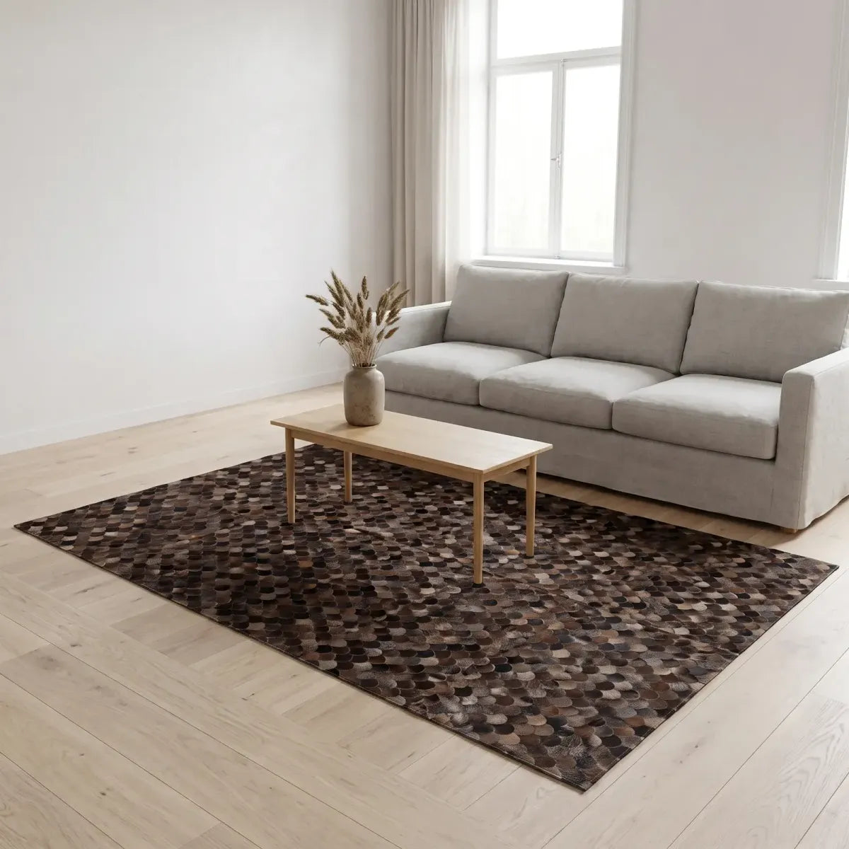 Kuhfell Design Teppich | Brasilien | 200x300 cm | 170x240 cm