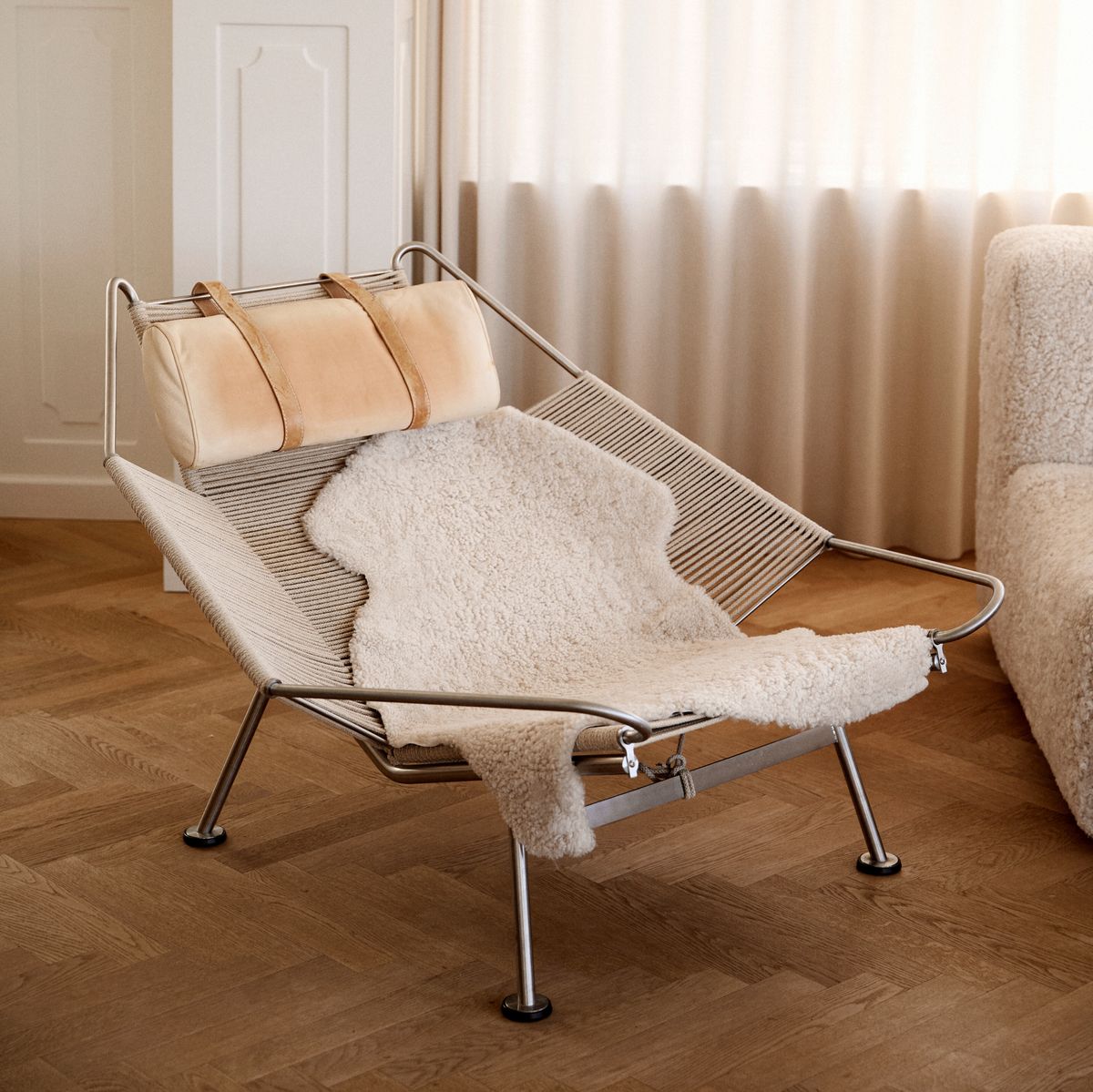 Lammfell | Kurzhaar | Neuseeland | 115x60 cm Anthrazit