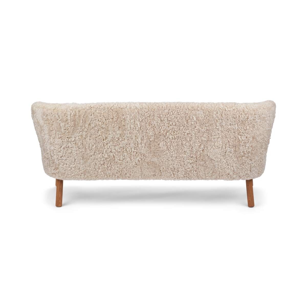 Emanuel 2-Sitzer Sofa | Zweisitzer | Design Möbel Perlweiß
