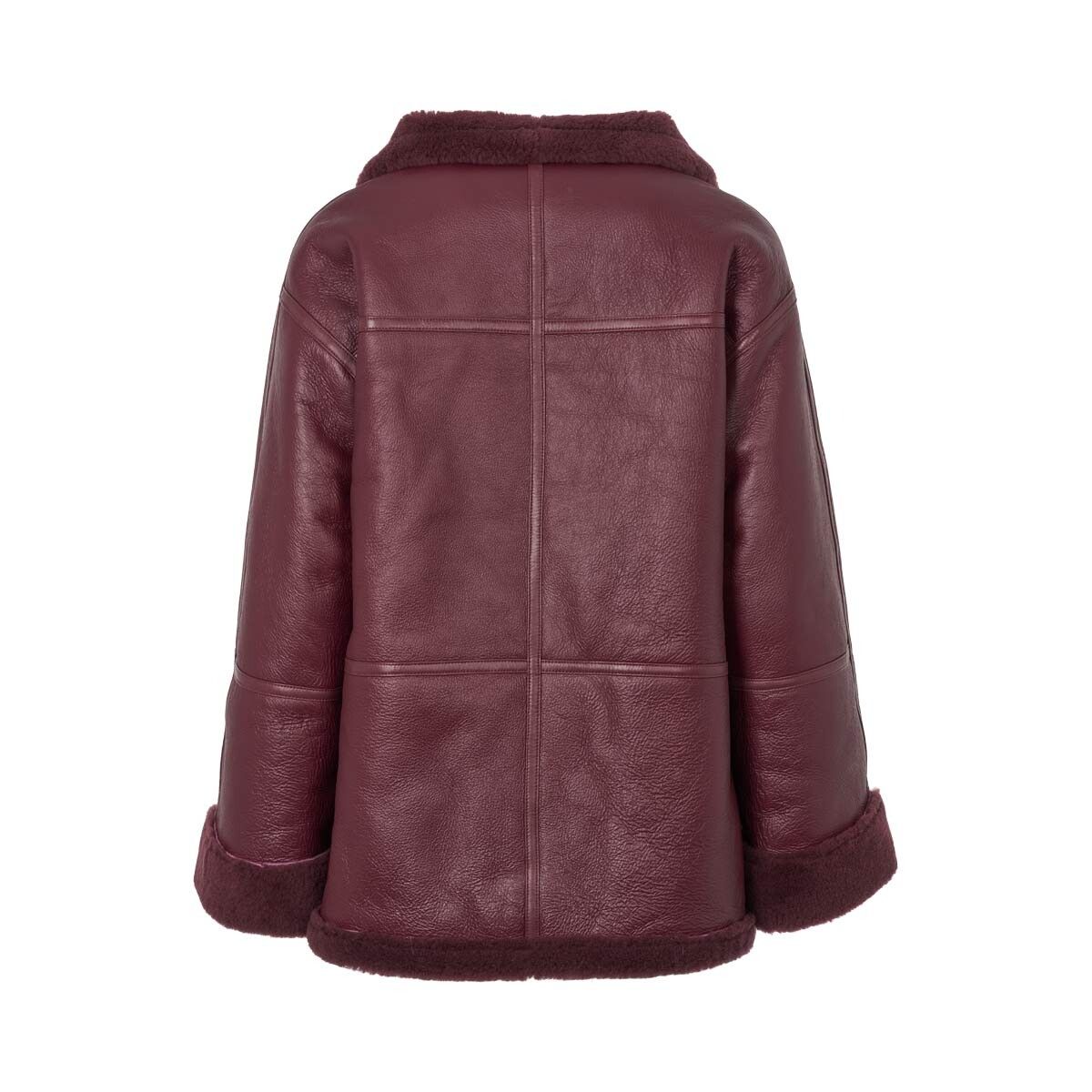 Karina Jacke | Shearling Bordeaux