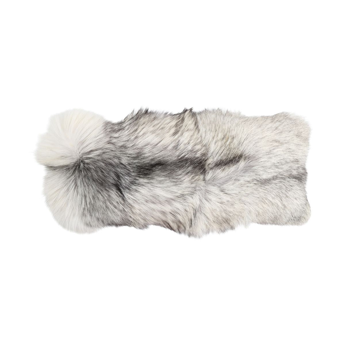 Premium Fuchskissen | Norwegen | Kaschmirrückseite | Platinum Fox | 35x70 cm