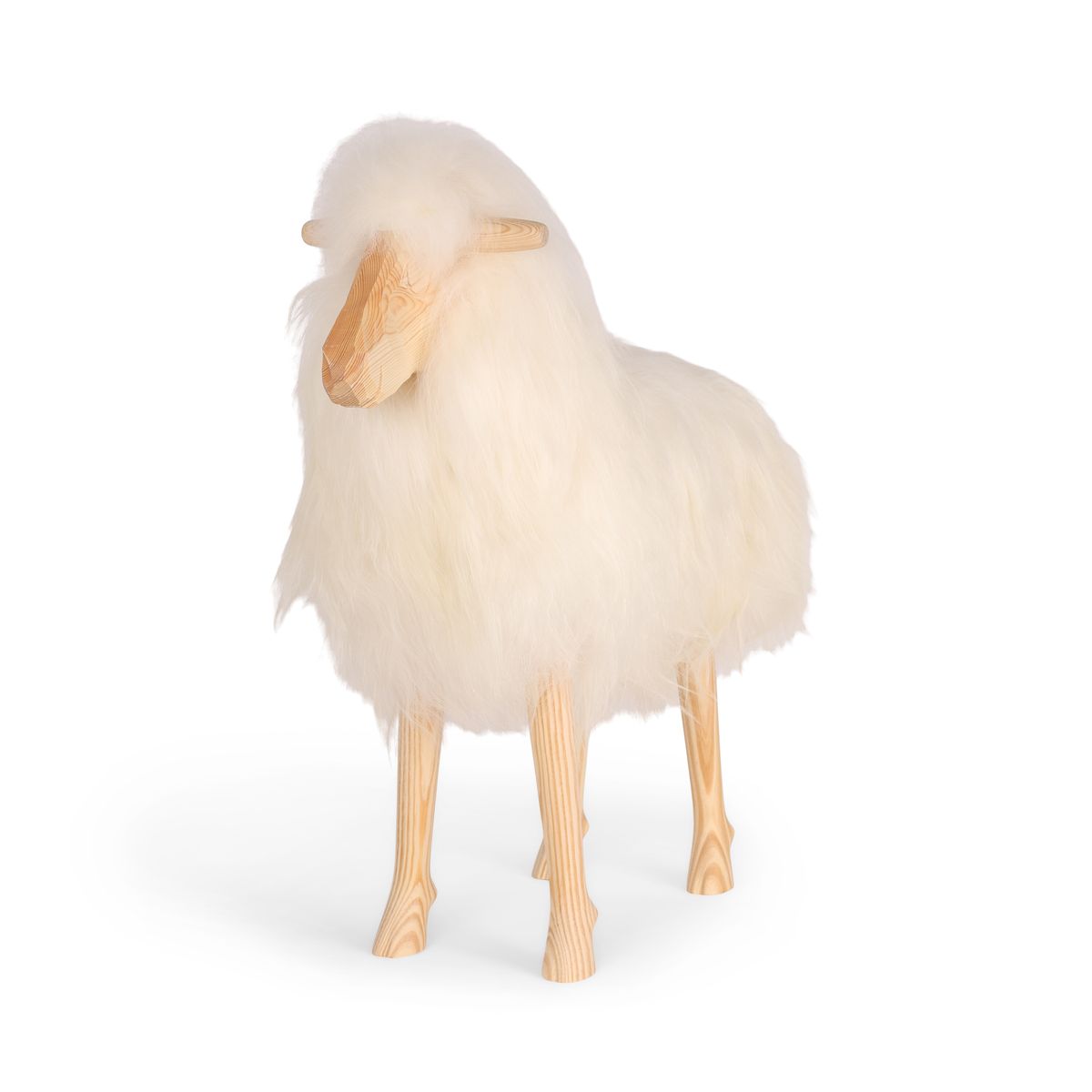 Signature Holzschaf | Langhaar | Groß