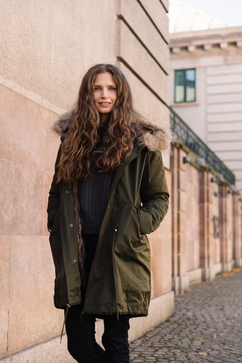 Petra Parka | Waschbär Heckengrün/Naturbraun