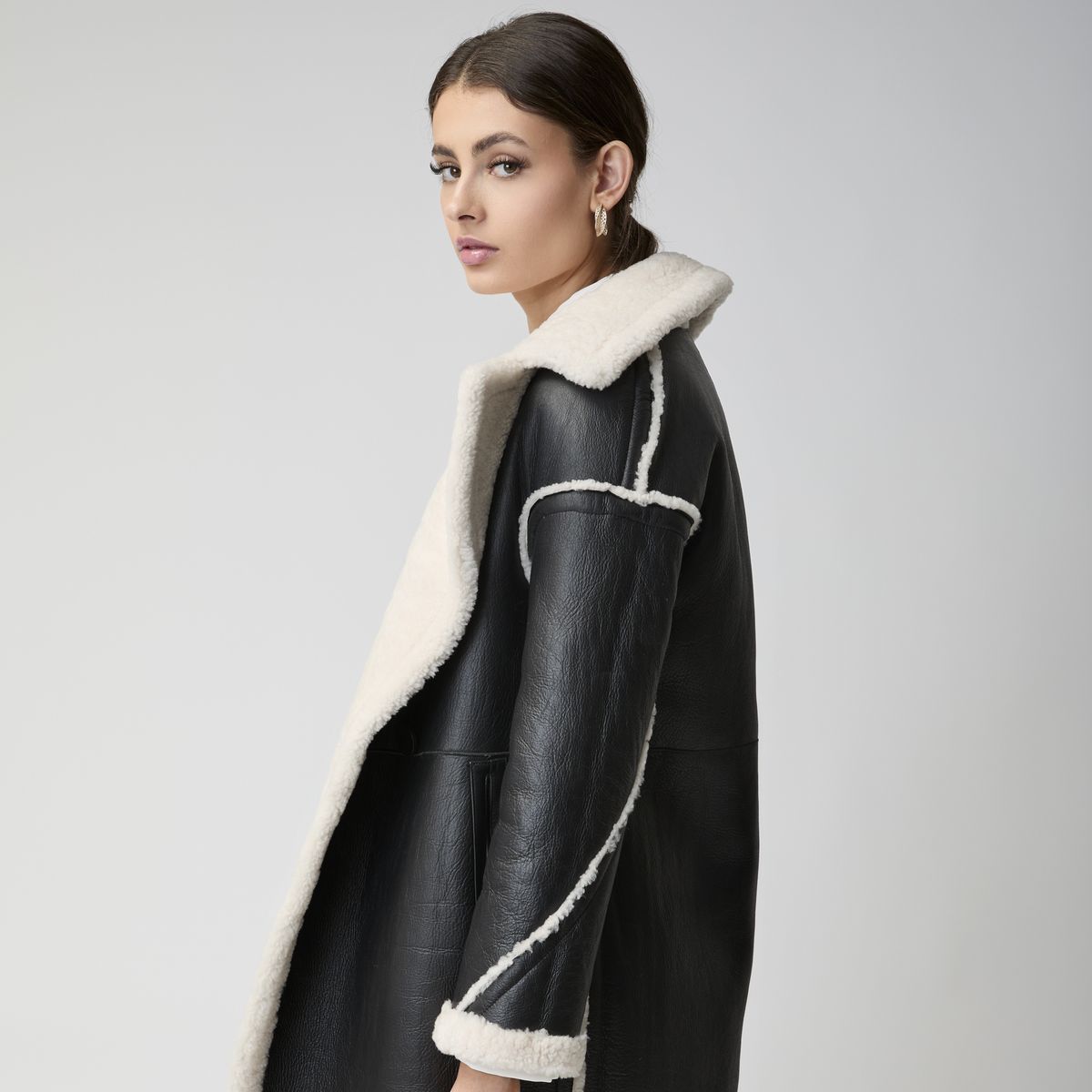 Savannah Mantel | Lammwolle Beige