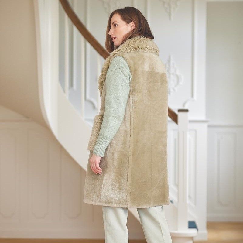 Dawn Weste | Doubleface Minze