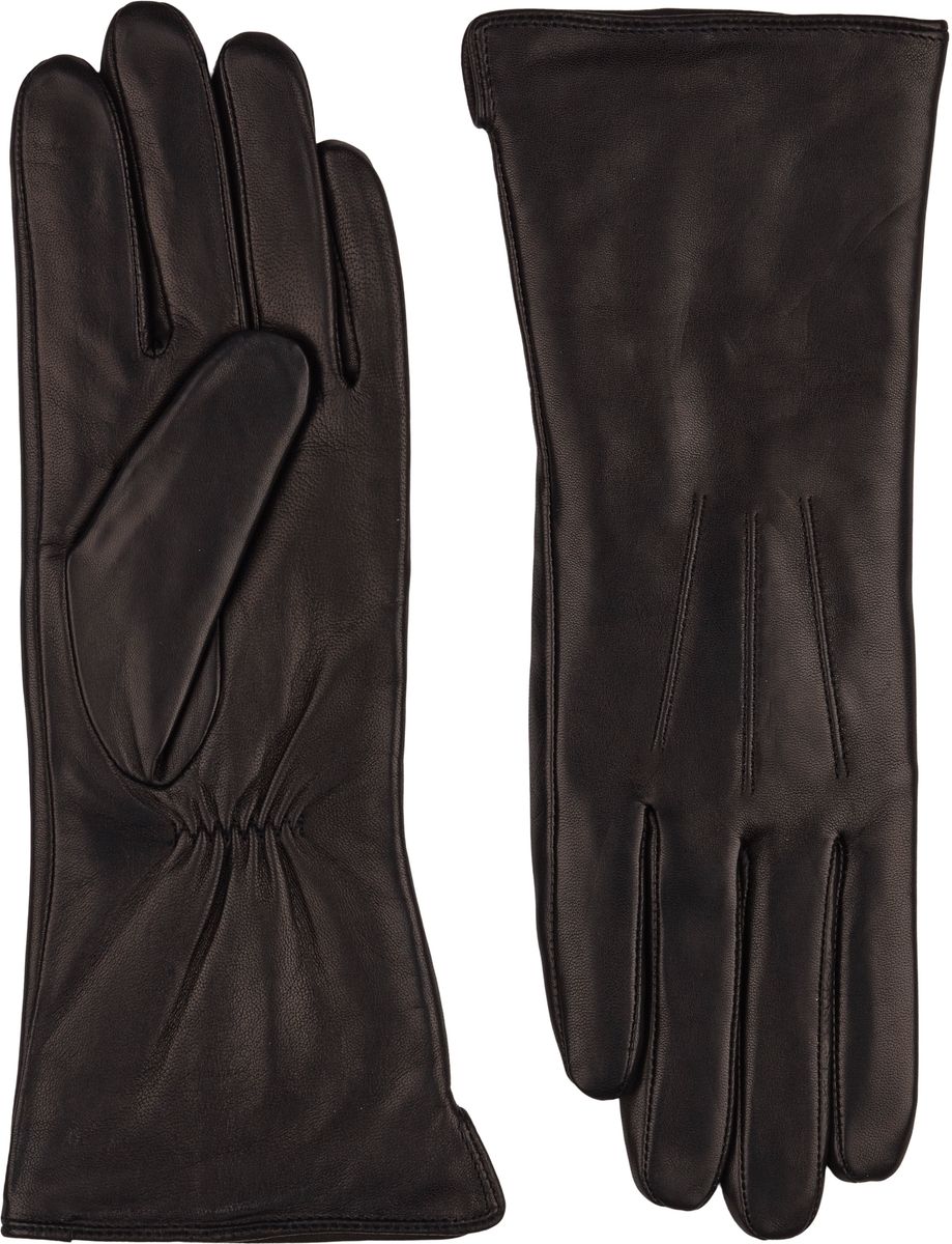 Kennedy Lange Handschuhe | Lammfell Schwarz