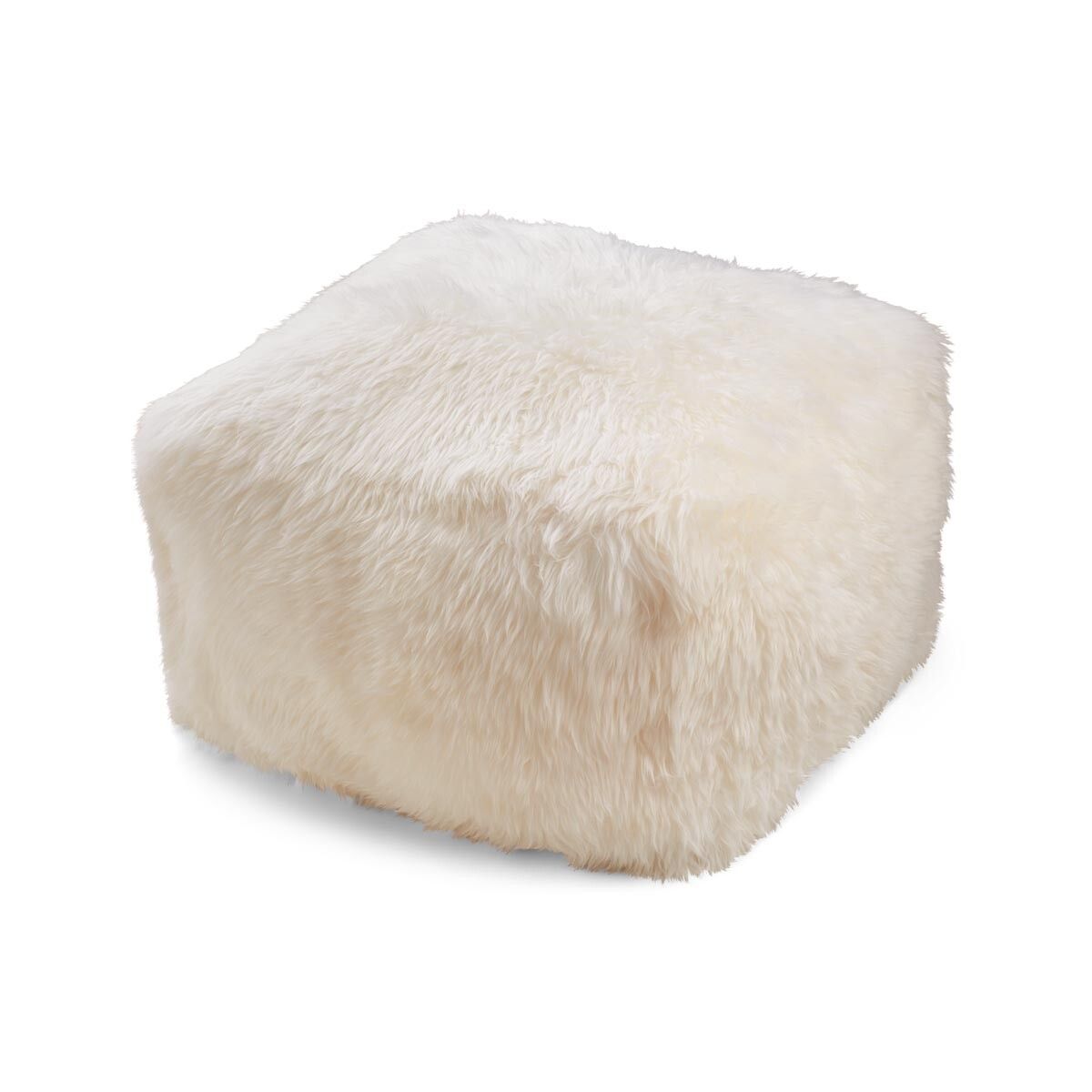 Lammfellpouf | Langhaar | Neuseeland