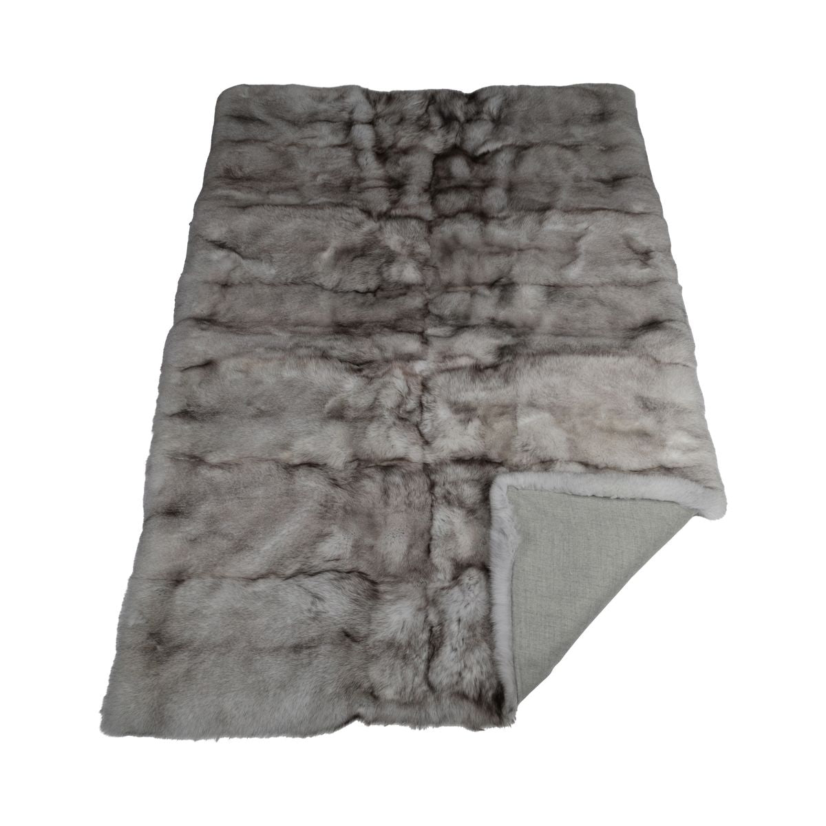 Premium Fuchsdecke | Norwegen | Kaschmirrückseite | Blue Fox | 240x160 cm