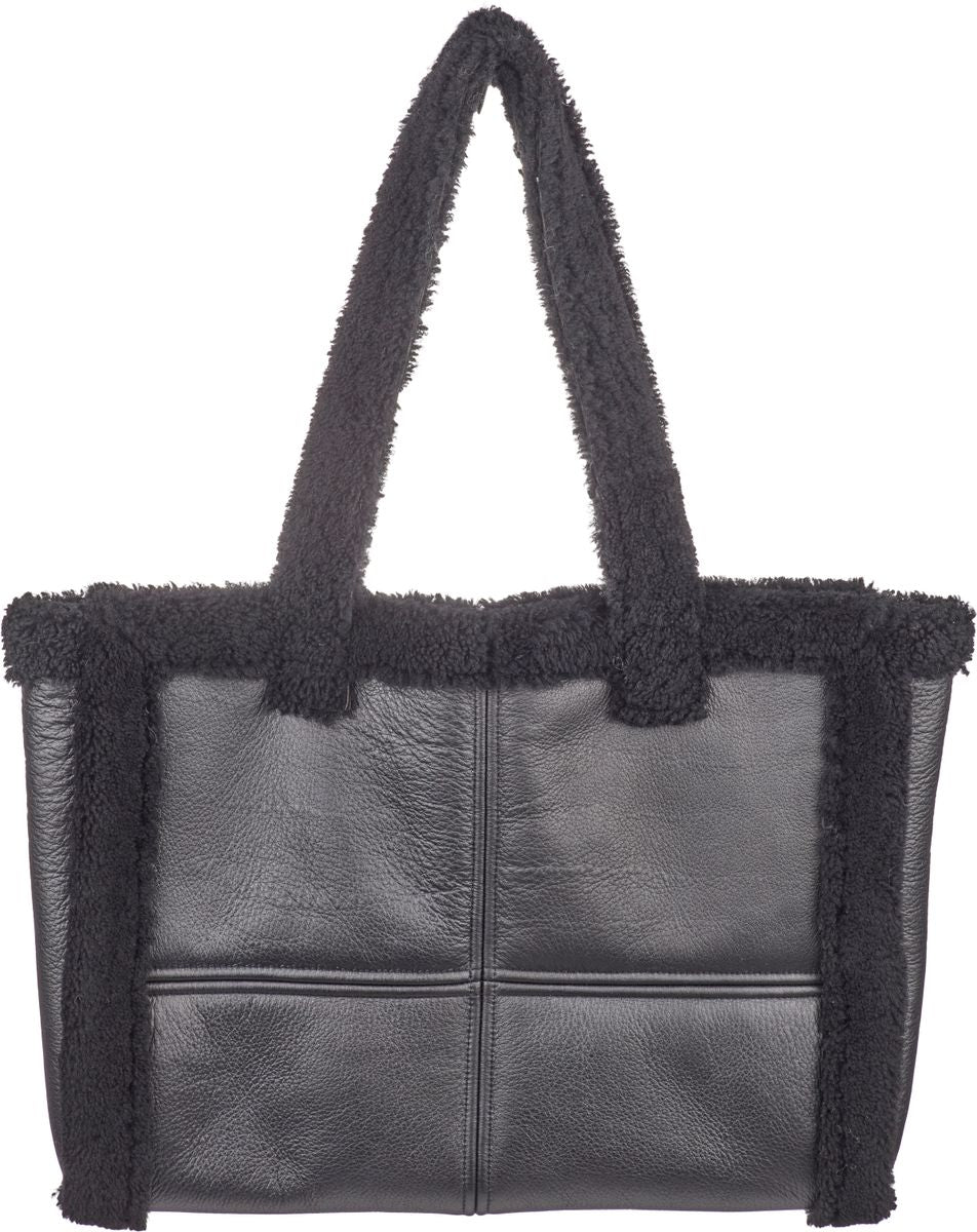 Rosaline Shopper | Doubleface Schwarz