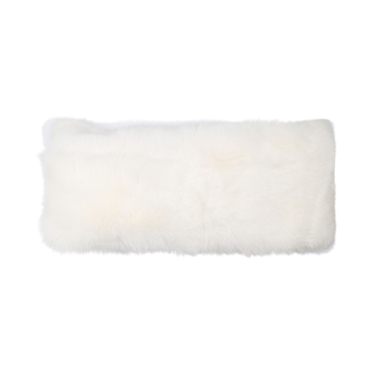 Premium Fuchskissen | Norwegen | Kaschmirrückseite | Arctic Marble Fox | 35x70 cm
