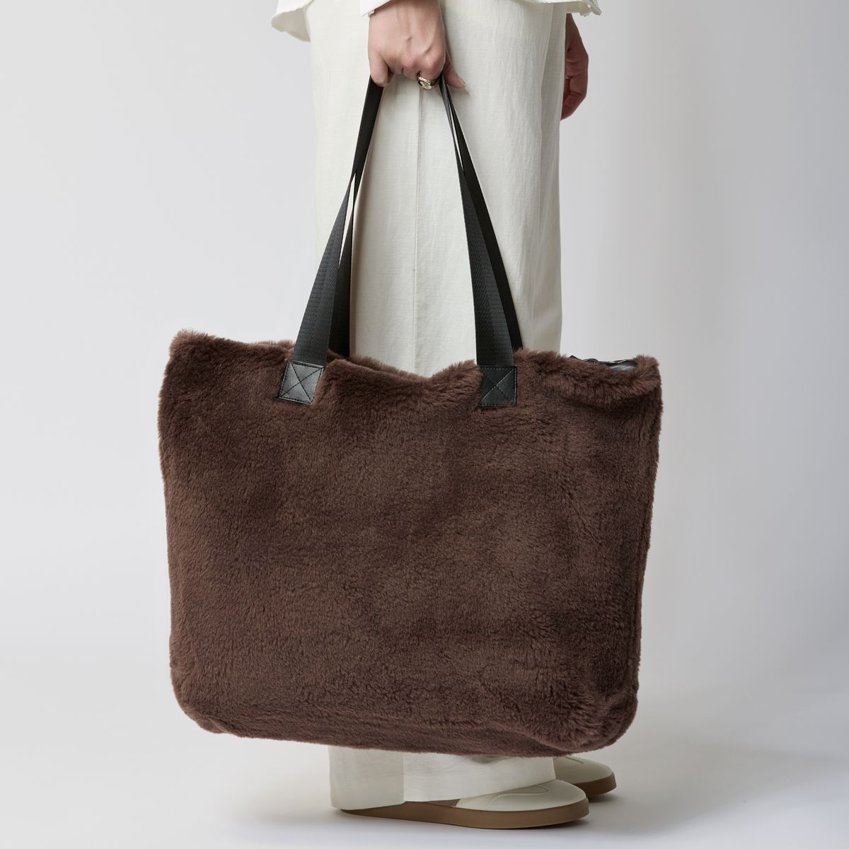 Norma Shopper | Lammfell Beige