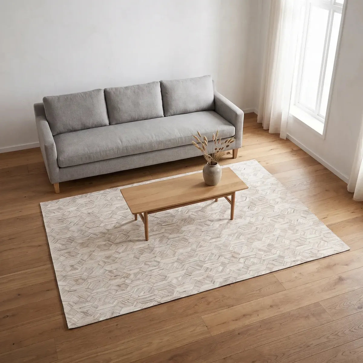 Kuhfell Design-Teppich | Brasilien | 200x300 cm | 170x240 cm