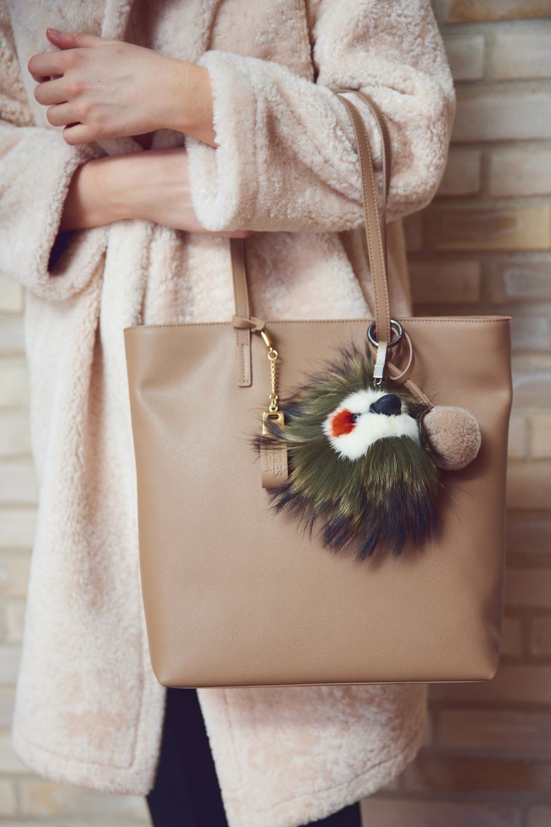 Juliana Shopper | Lammleder Beige