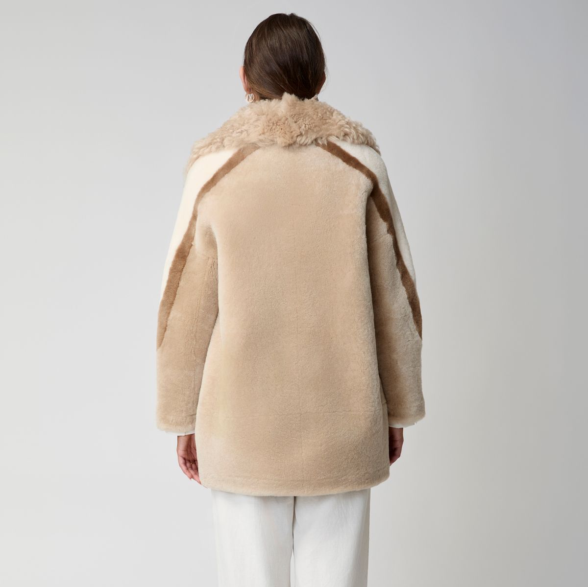 Anika Jacke | Doubleface Beige/Brun
