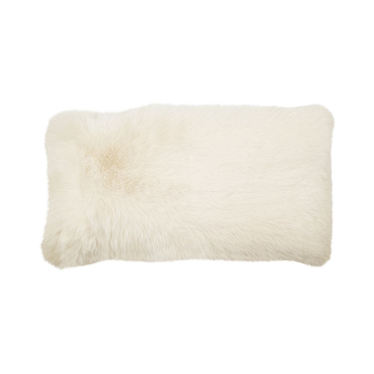Premium Fuchskissen | Norwegen | Kaschmirrückseite | Beige | 40x75 cm