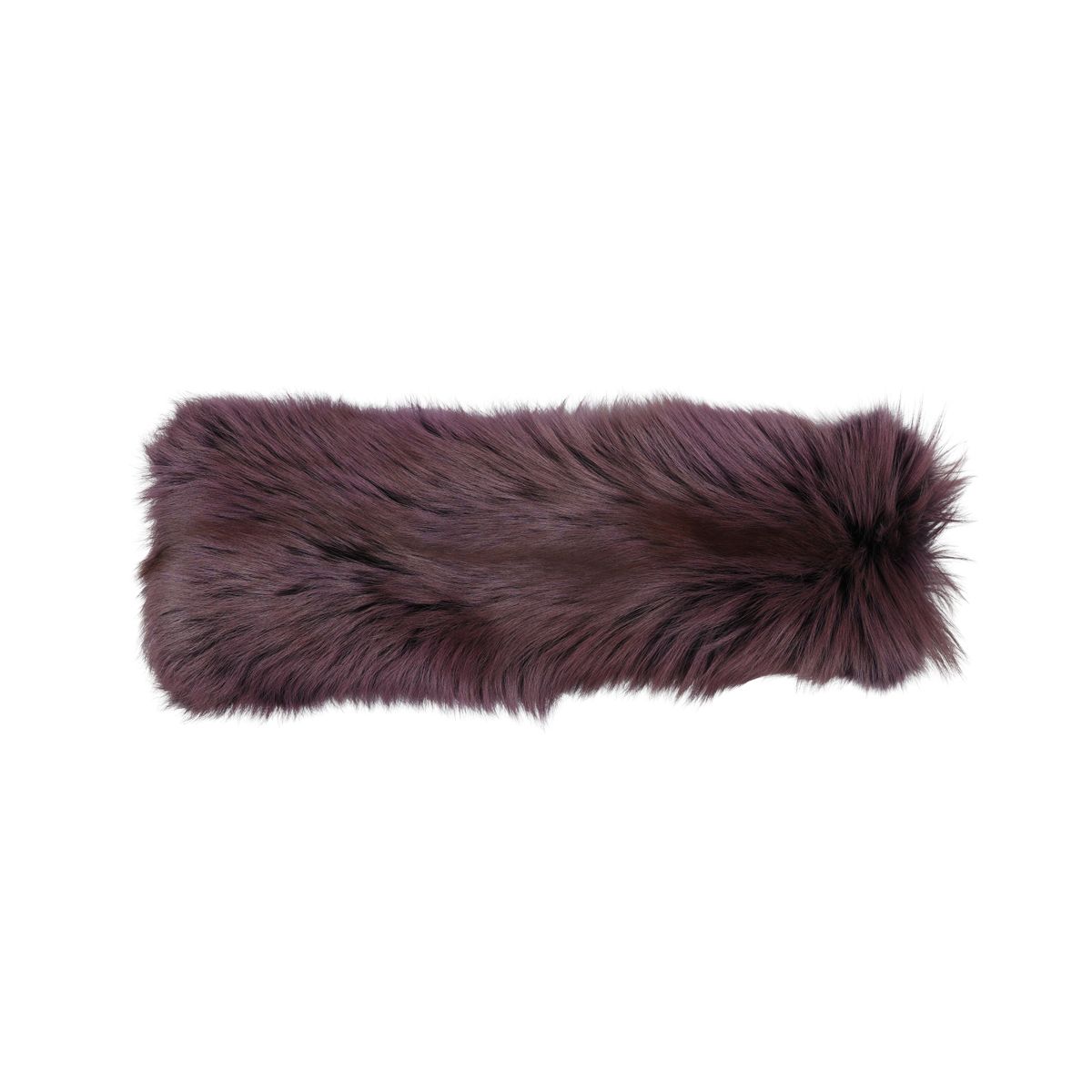 Premium Fuchskissen | Norwegen | Kaschmirrückseite | Lila | 70x24 cm