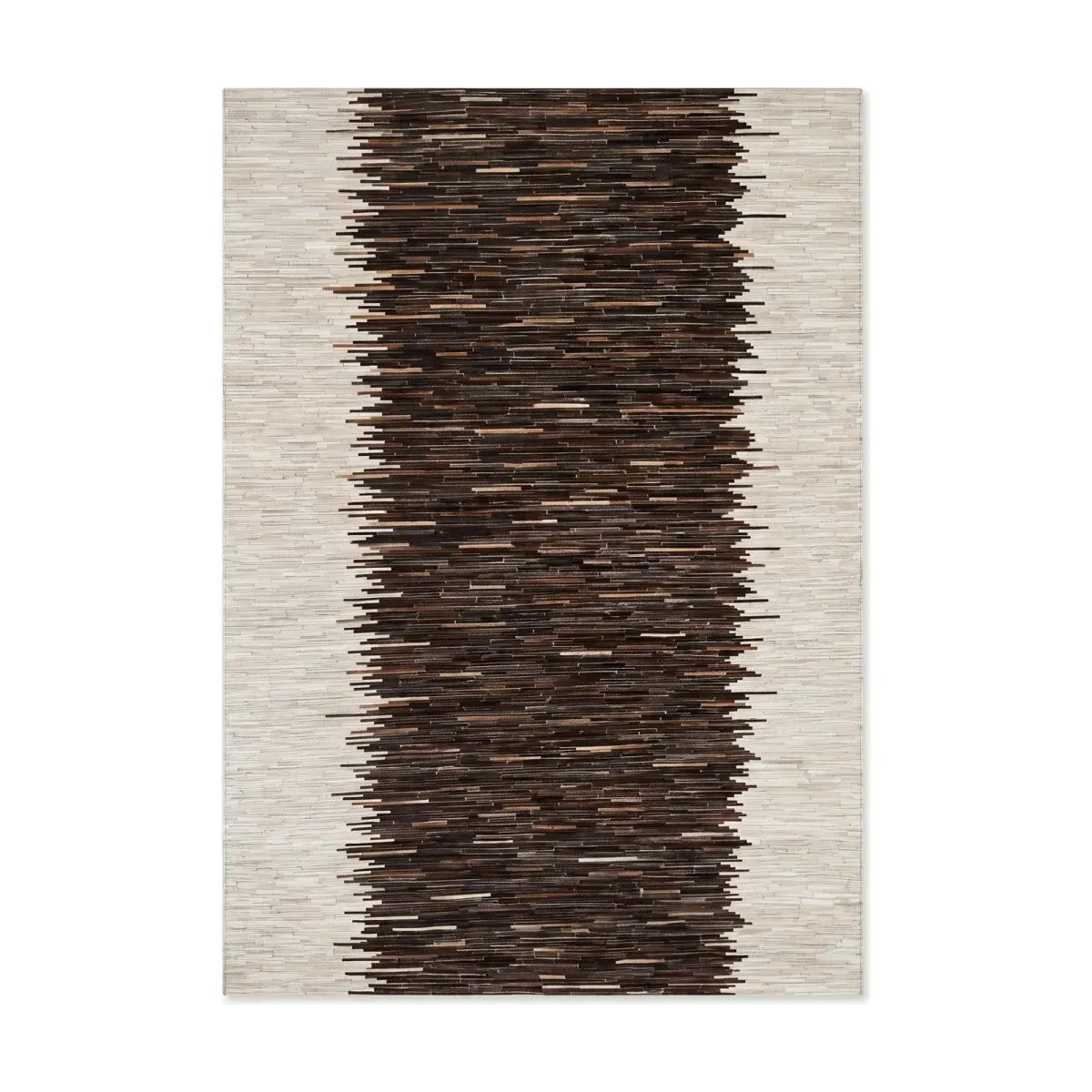 Kuhfell Design Teppich | Brasilien | Streifen | 200x300 cm | 170x240 cm