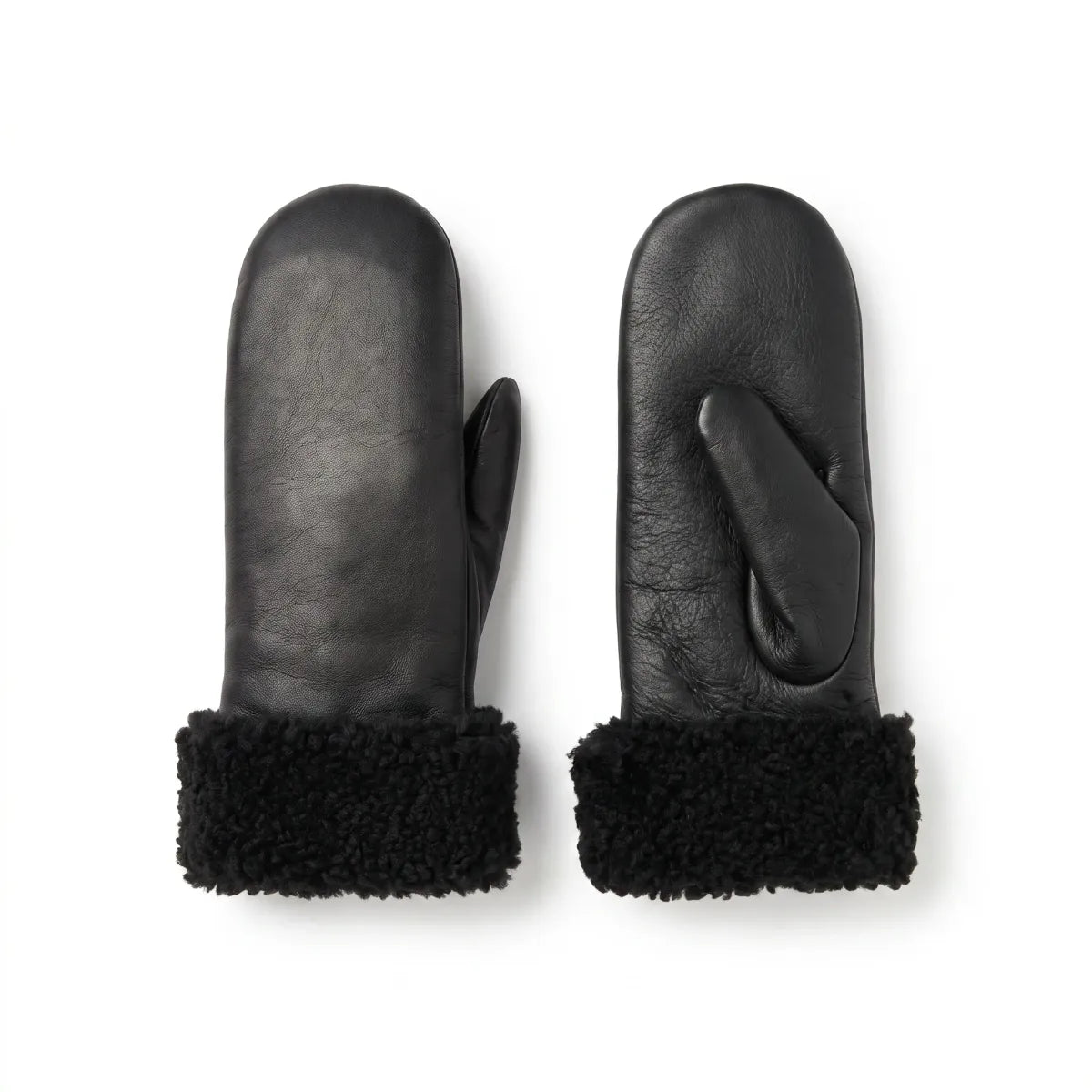 Rita Fäustlinge | Double Face Schwarz