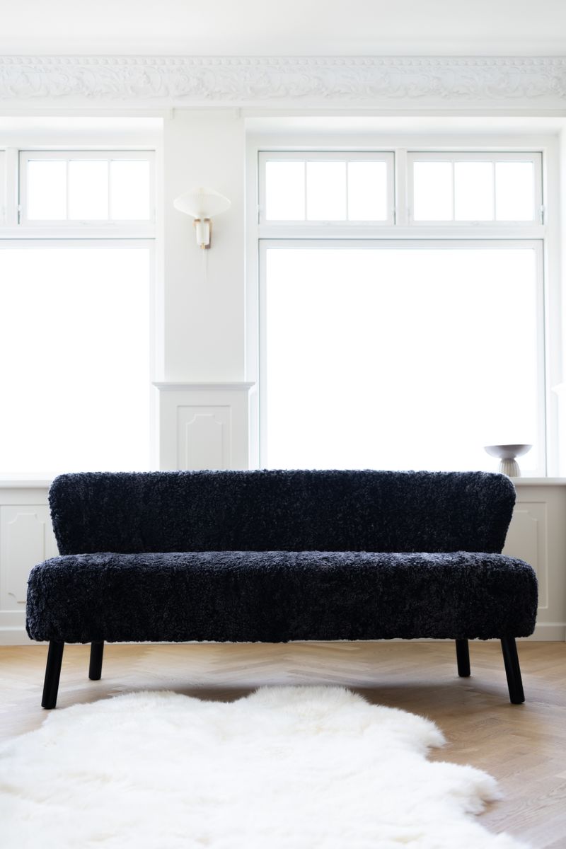 Emanuel Sofa | Design Möbel Schwarz