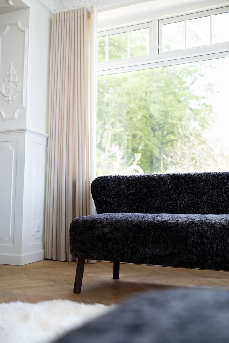 Emanuel Sofa | Design Möbel Schwarz